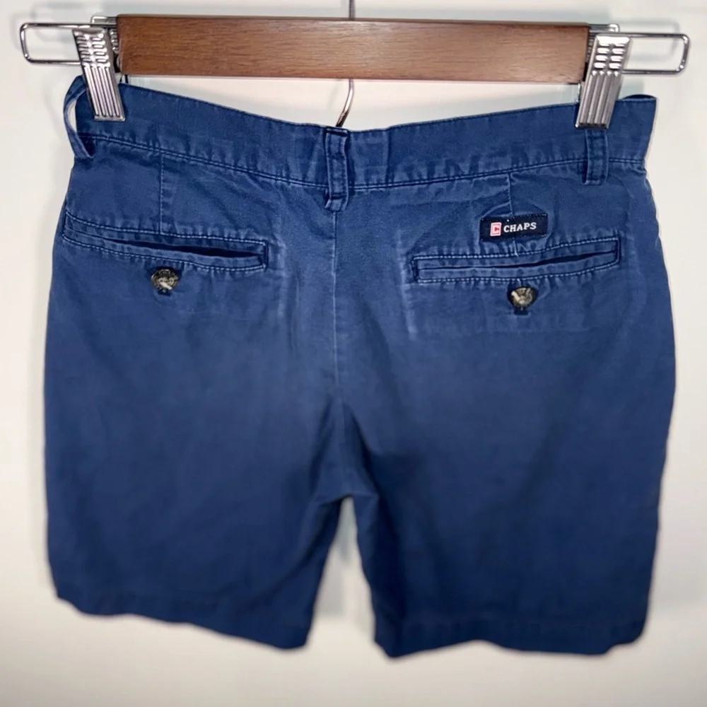 Chaps Navy Blue Denim Little Boy Kids Shorts Size 8
